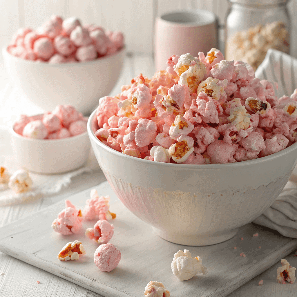 Relive Carnival Fun: Easy Old Fashioned Pink Popcorn Recipe